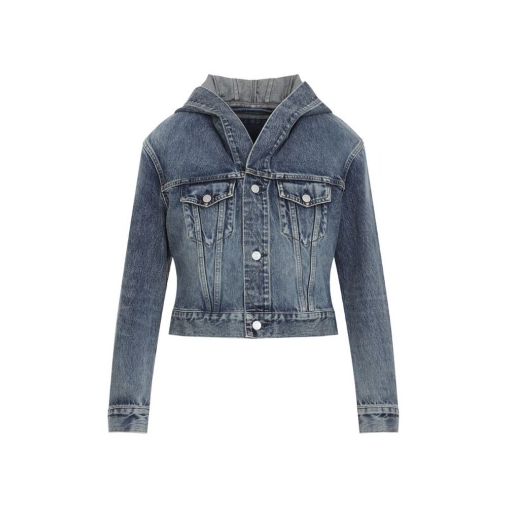Alaïa Trucker Denim Jacket Women